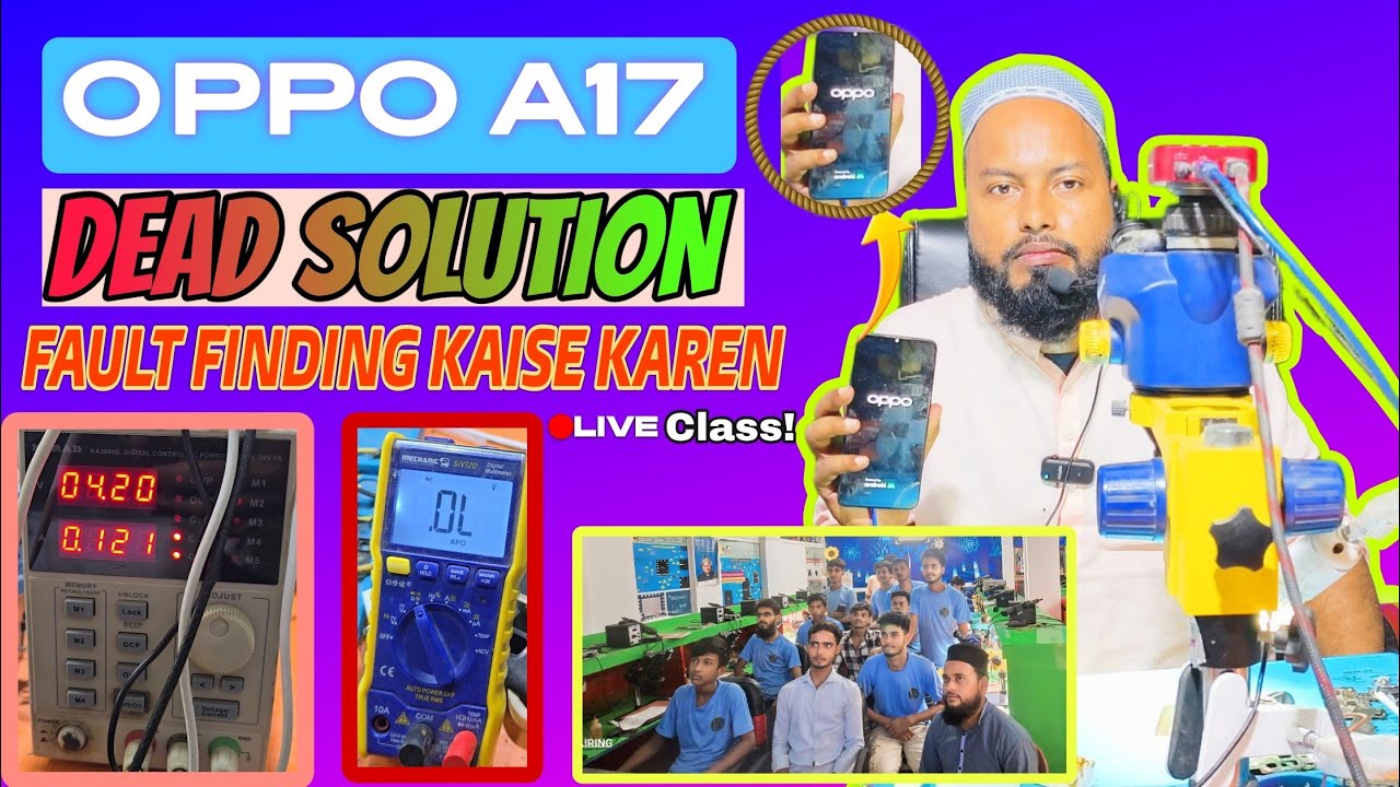 Oppo A17 डेड सलूशन || Fault Finding Kaise Kare || Easy To Dead Solution || Ar Mobile