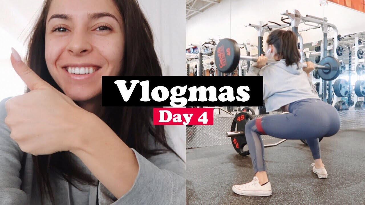 VLOGMAS | Leg & Booty workout + more