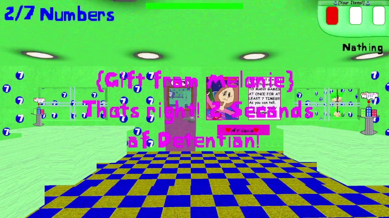 3 Moded From Baldi's Basics v1.4.3 Mod But's Secret Death 