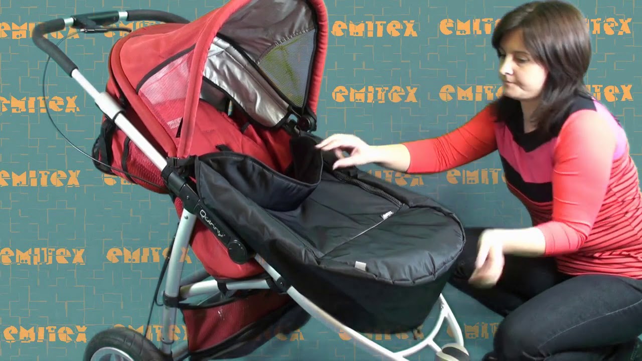 Nánožník UNIVERSAL DeLuxe na kočík, Emitex