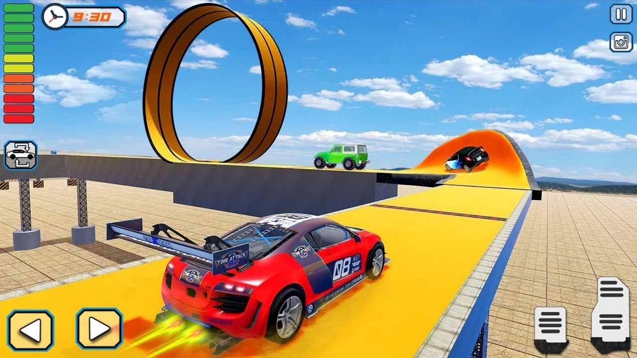 Car Stunt Racing Turbo Drift Mega Ramps | Android Gameplay