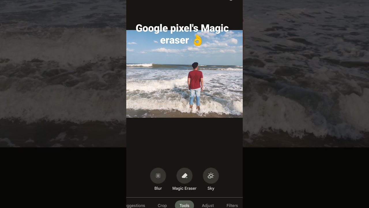 Google Pixel 6a Magic Eraser