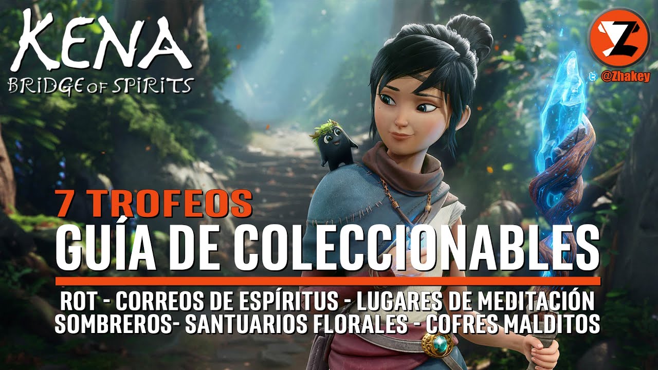 Kena Bridge of Spirits: Coleccionables - Rot, Sombreros, Santuarios, Cofres, Correos, Meditación