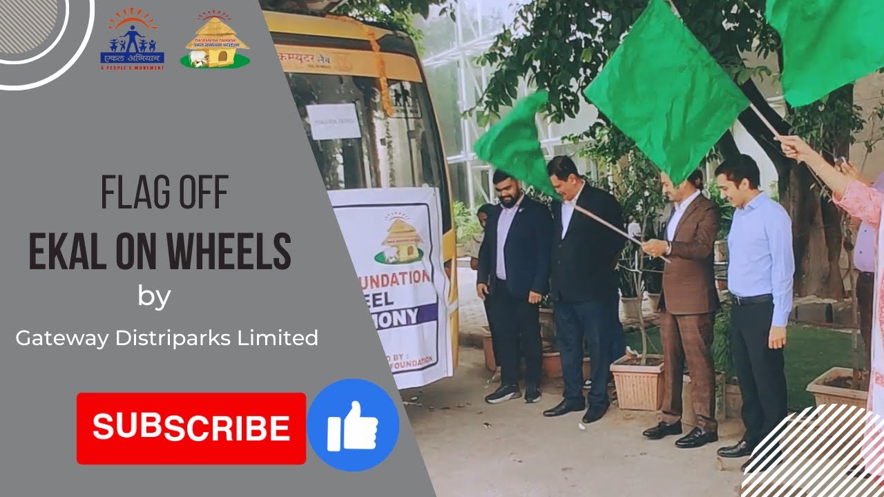 Ekal On Wheel Flag Off Ceremony