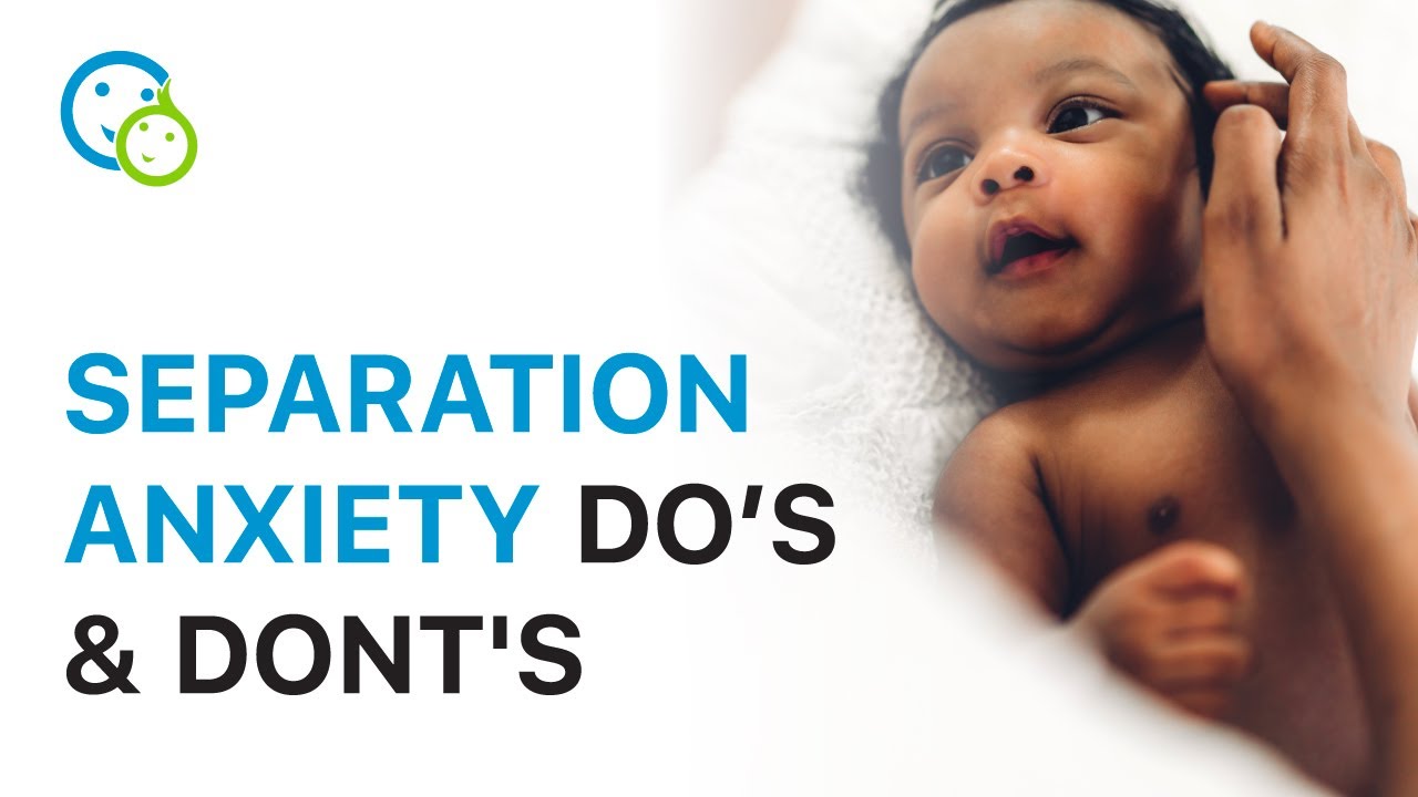 Tips for easing separation anxiety