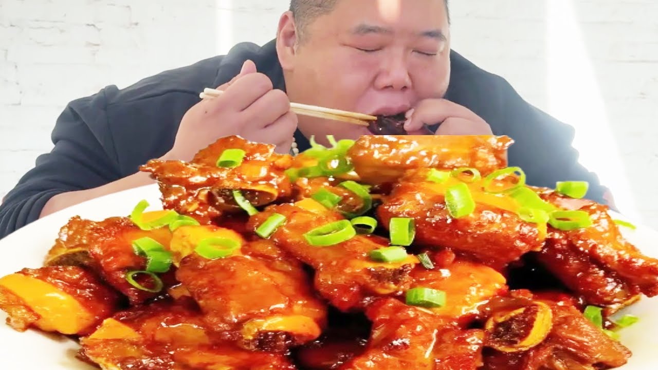 香迷糊了！5斤小精排做糖醋排骨成下饭神器，配灵魂解腻小菜，鲜香味美，餐馆都得服！【胖猴仔】