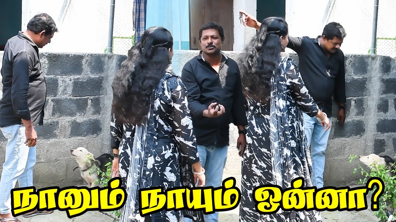ரெண்டு நாயும் சேர்ந்து வீட்டுக்குள்ள விட மாட்றீங்க | PRANKRAVIRAJ | RADHA RAVIRAJ | COMEDY VIDEO |