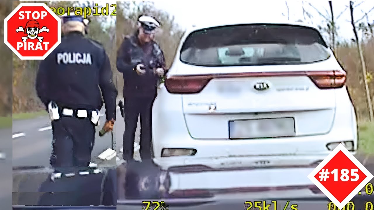 STOP PIRAT #185 - Niebezpieczne i codzienne sytuacje na drogach