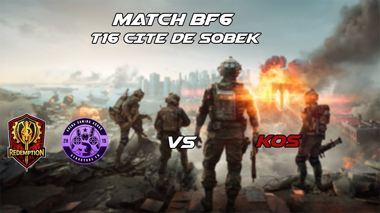 [FR] Match T16 Cite de Sobek , RDM/AGS vs KOS