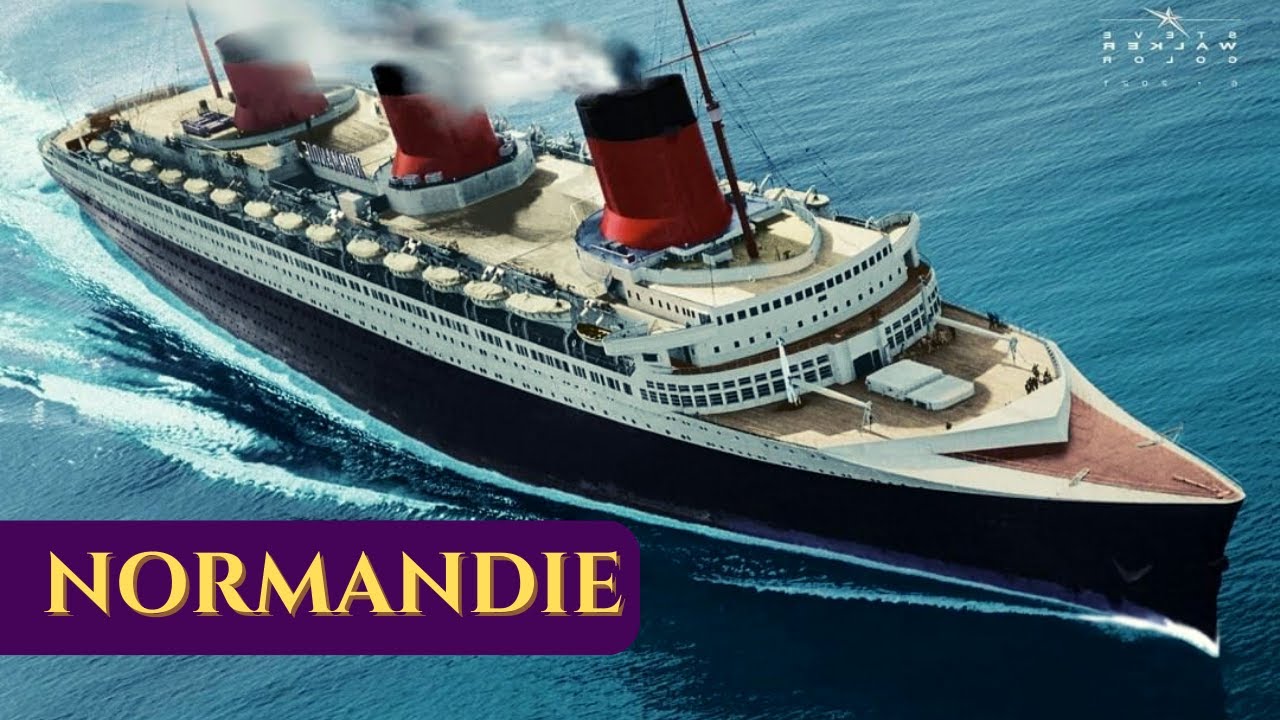 〽️SS Normandie - French Line (Videoclip)