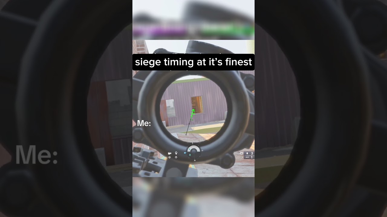20 SECONDS HOLDING THAT ANGLE… Rainbow Six Siege