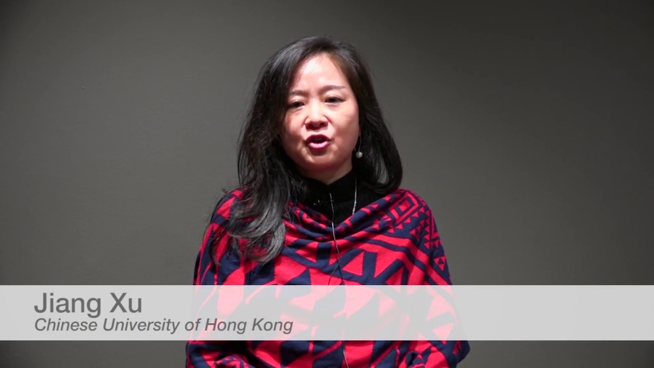 1  Jiang Xu, Chinese University of Hong Kong