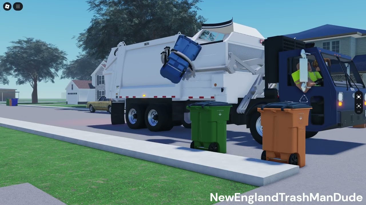 Roblox Garbage Trucks: Old School Austin CCC Python Tackling Recycle