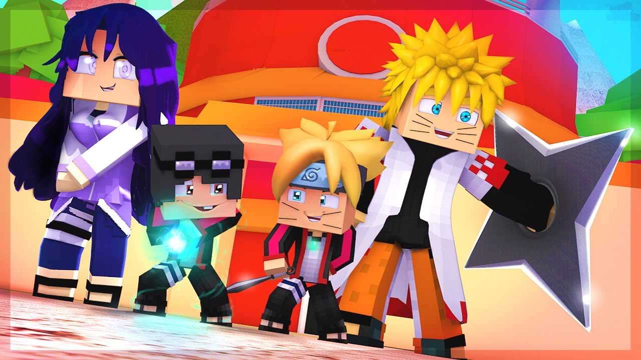 Minecraft: Who's Your Family? O FILHO DO NARUTO DESPERTOU O TENSEIGAN !!!! [ WIIFEROIZ ]