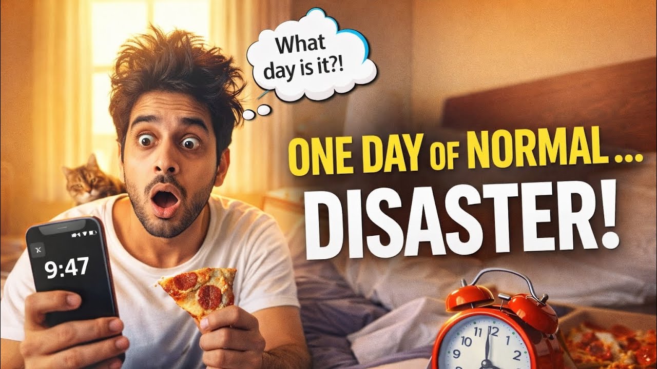 ONE DAY OF NORMAL  DISASTER! | Funny & Relatable Story