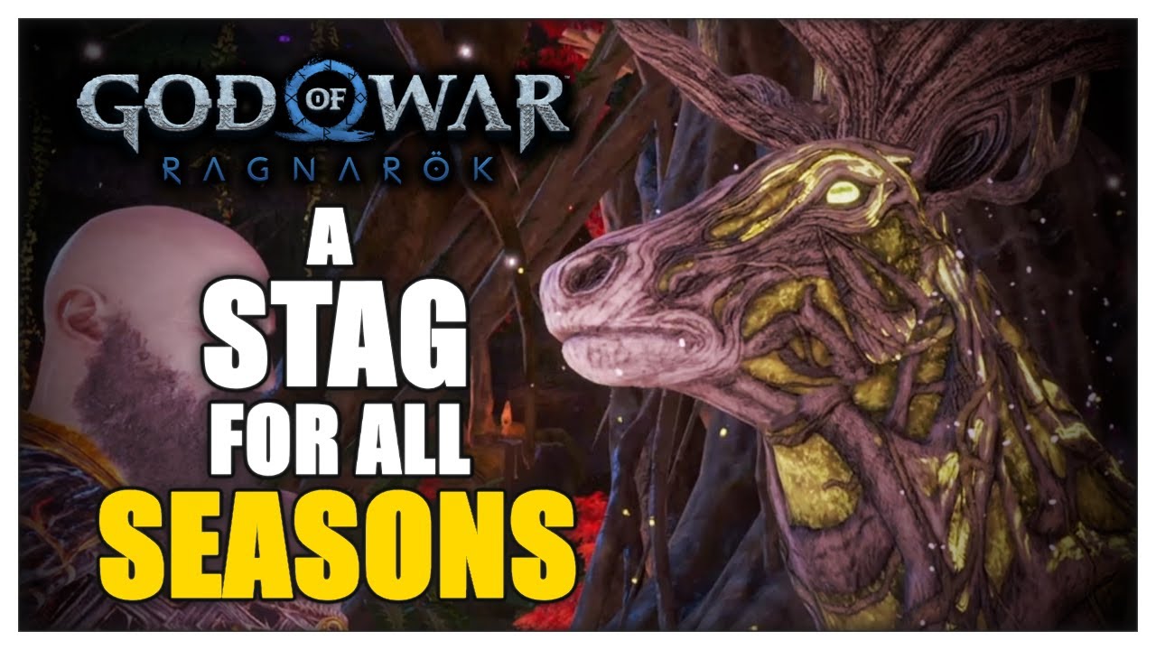 A Stag for All Seasons Full Walkthrough - All Four Stag Locations (God of War Ragnarok 100% Guide)