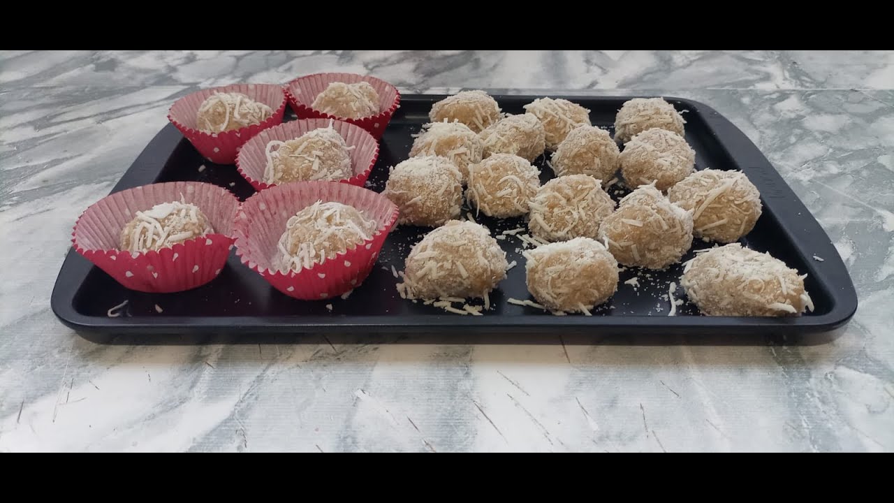 DULCES DE COCO CON ALMENDRA! MUY RICOS Y SENCILLOS DE HACER!