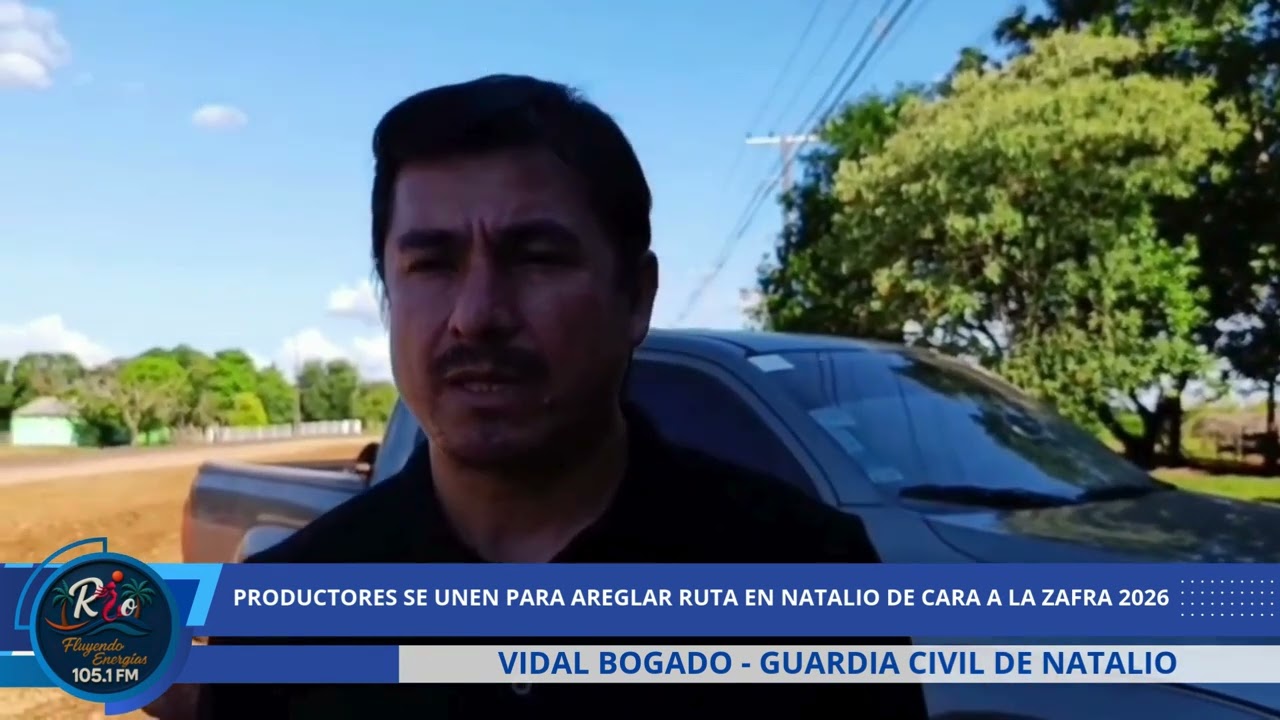 PRODUCTORES SE UNEN PARA AREGLAR RUTA EN NATALIO DE CARA A LA ZAFRA 2026