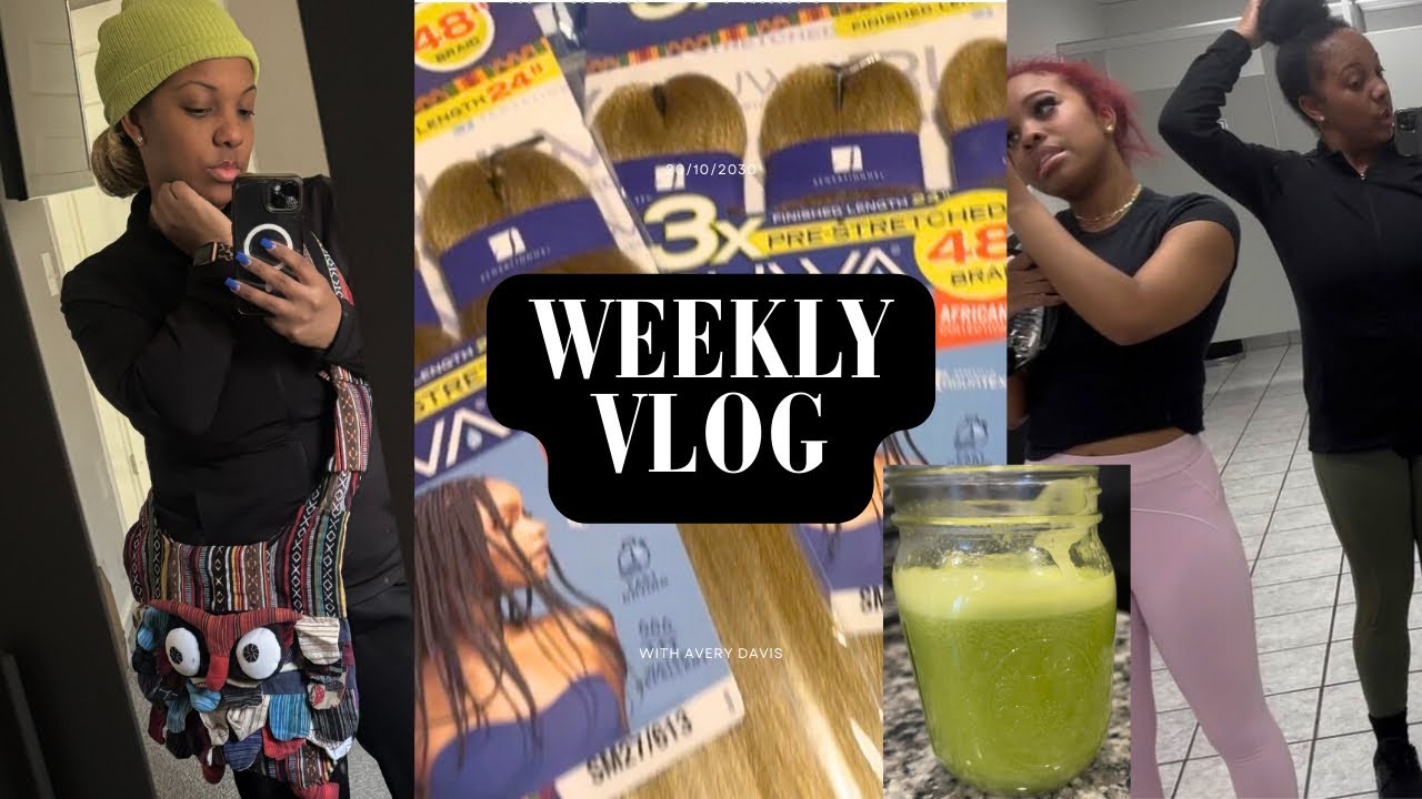 Weekly Vlog| Doing My Hair Gone Wrong + Gym & more 