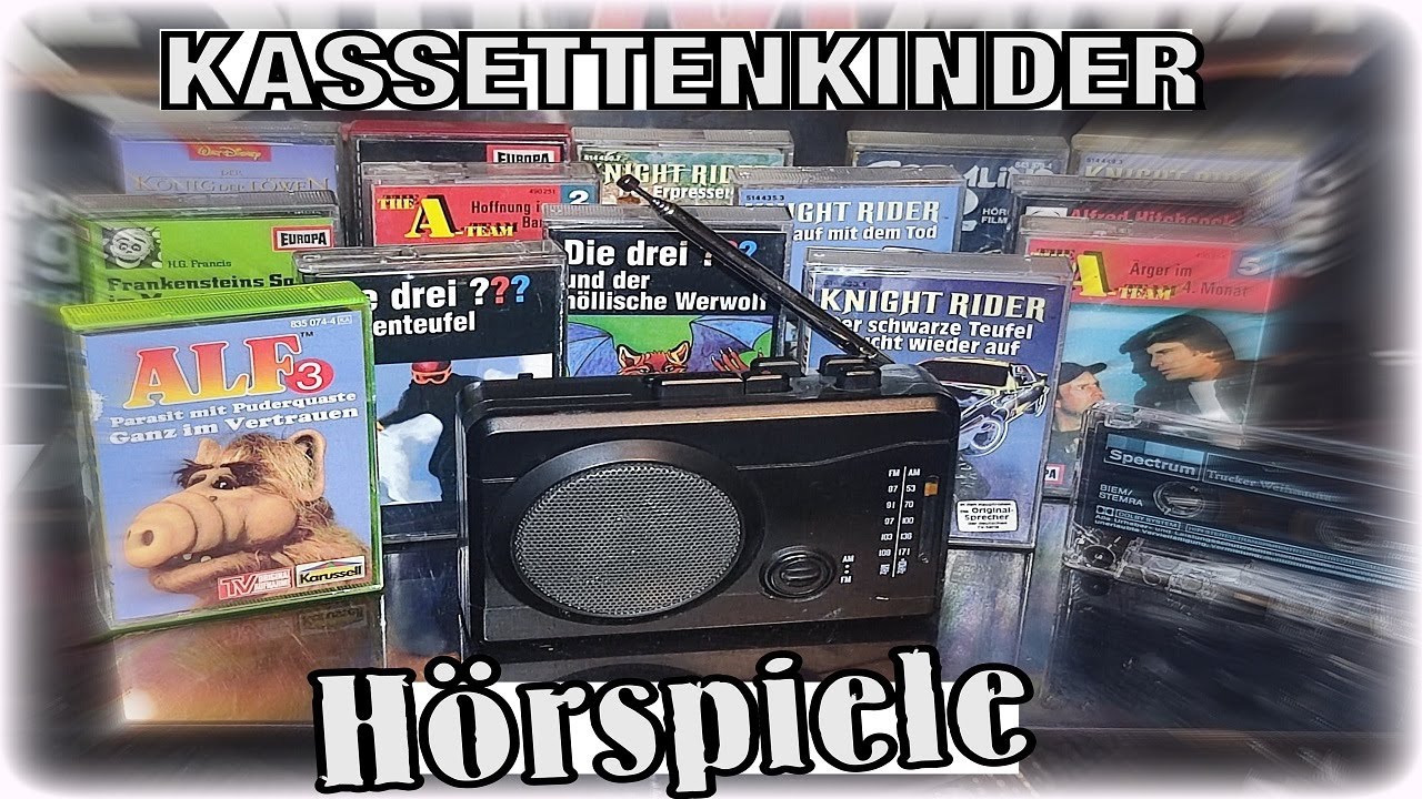 🎧GENERATION KASSETTENKINDER  Meine Kindheit Ohne internet und spotify ALF, Knight Rider, Jan Tenner