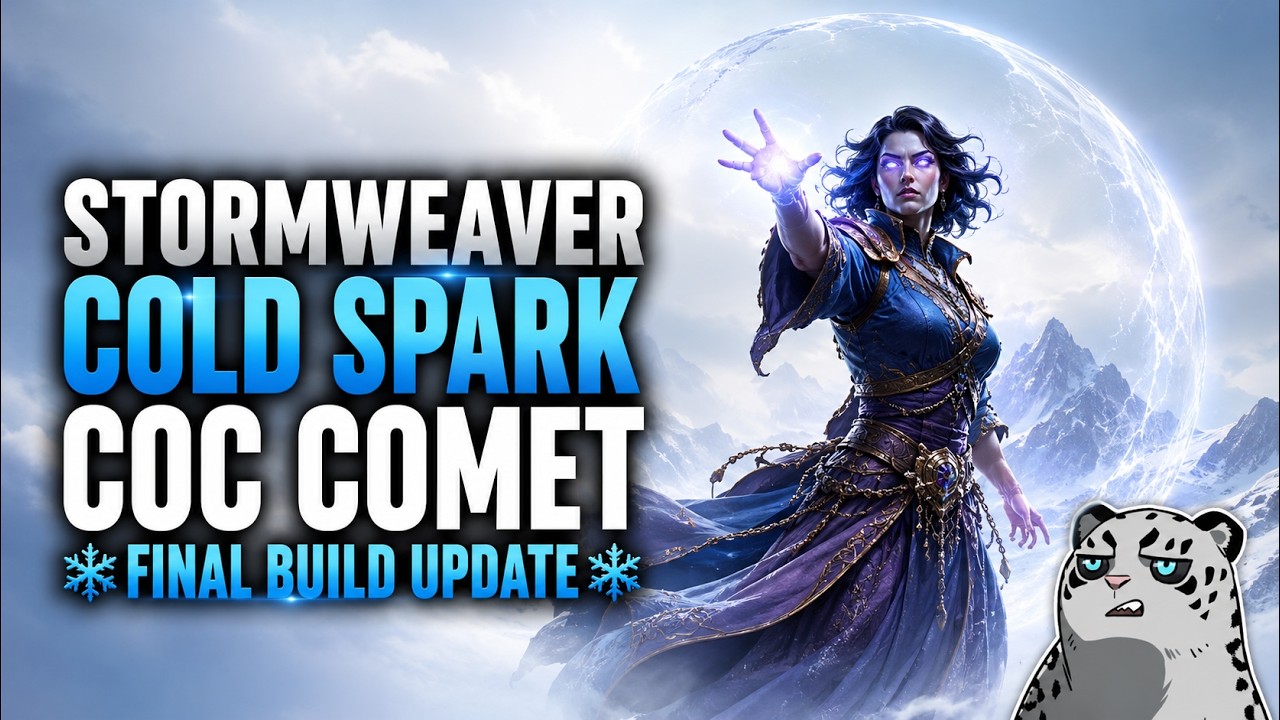 PoE 2 Stormweaver Spark &mdash; Холодный Spark: Финальный эндгейм-билд | 0.5 Path of Exile 2