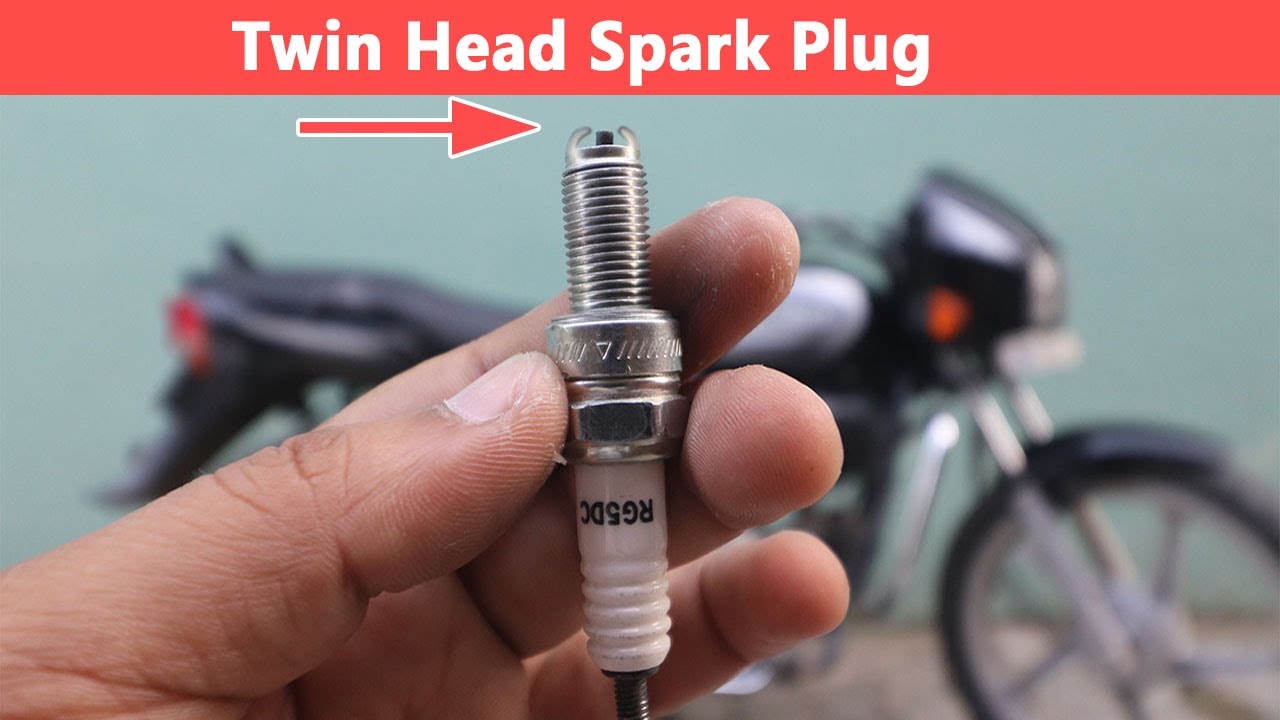 Twin head spark plug modification for performance