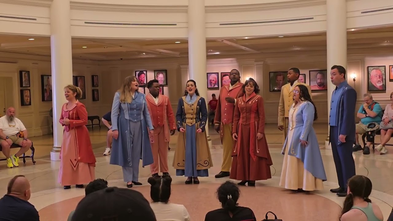 Voices of Liberty singing Gonna Build a Mountain