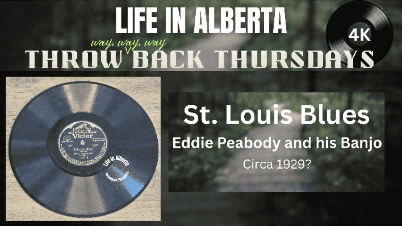 St. Louis Blues by Eddie Peabody and his Banjo, circa 1929 🎶💿 