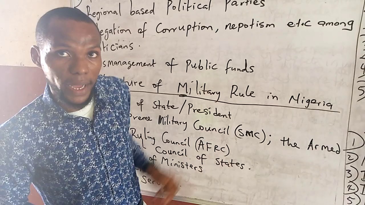 Government (Military Rule in Nigeria)