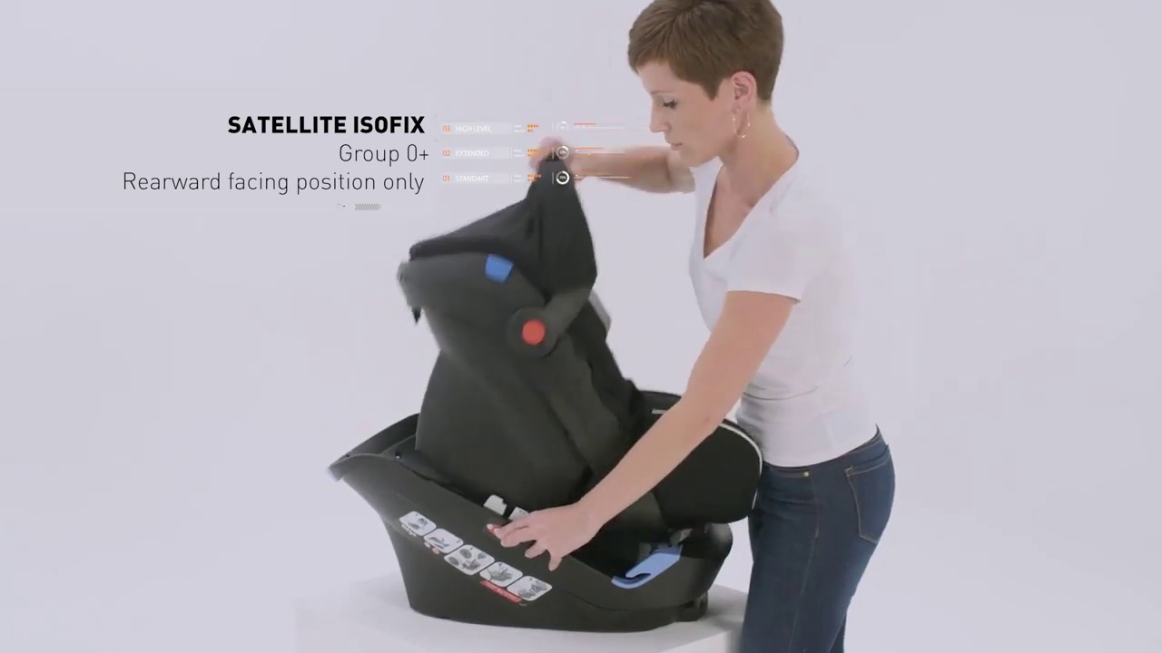 Si&egrave;ge-auto SATELLITE ISOFIX groupe 0+ de MIGO