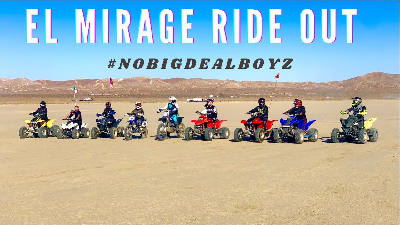 Labor Day Ride Out / El Mirage, Ca / Atv Riding / Dry Lake bed