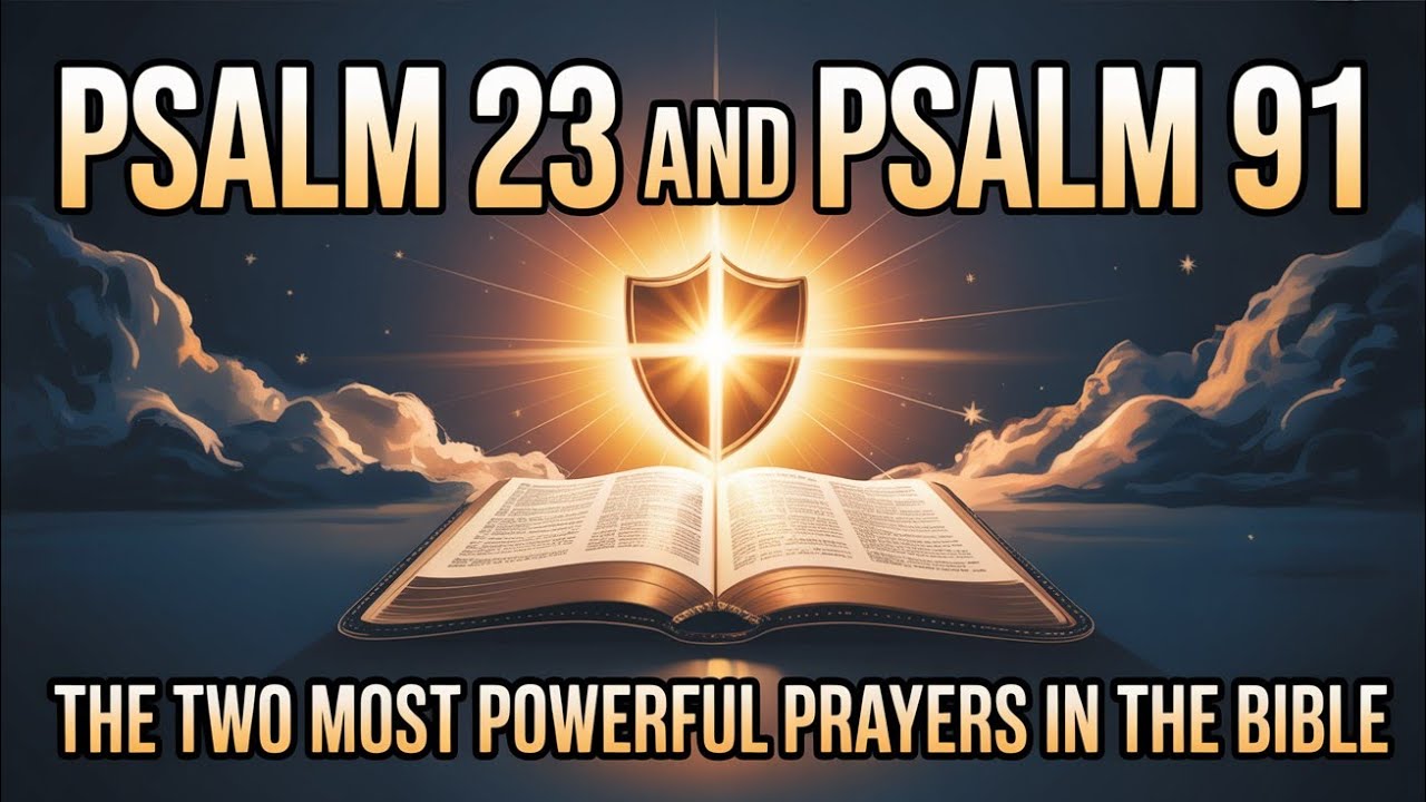 PSALM 23 And PSALM 91 The Two Most Powerful Prayers In The Bible #psalm91 #psalm23 #prayers