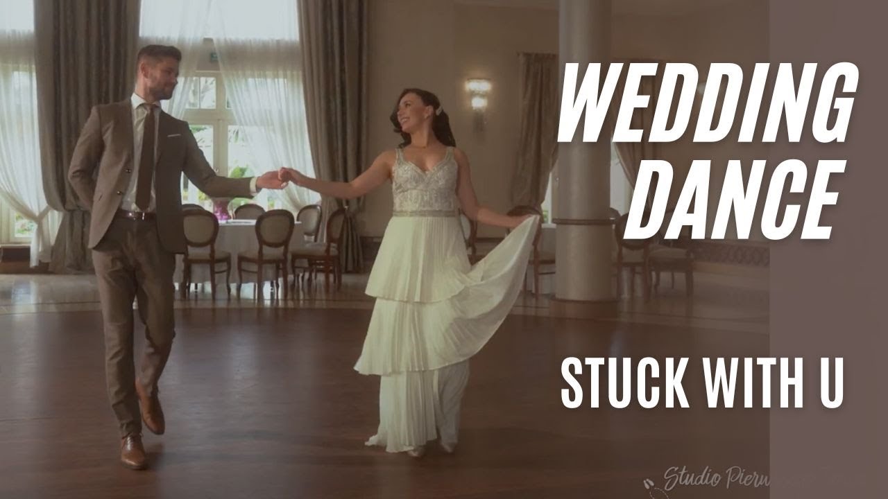 Ariana Grande, Justin Bieber - Stuck with U I Wedding Dance Choreography I Viennese Waltz I Tutorial