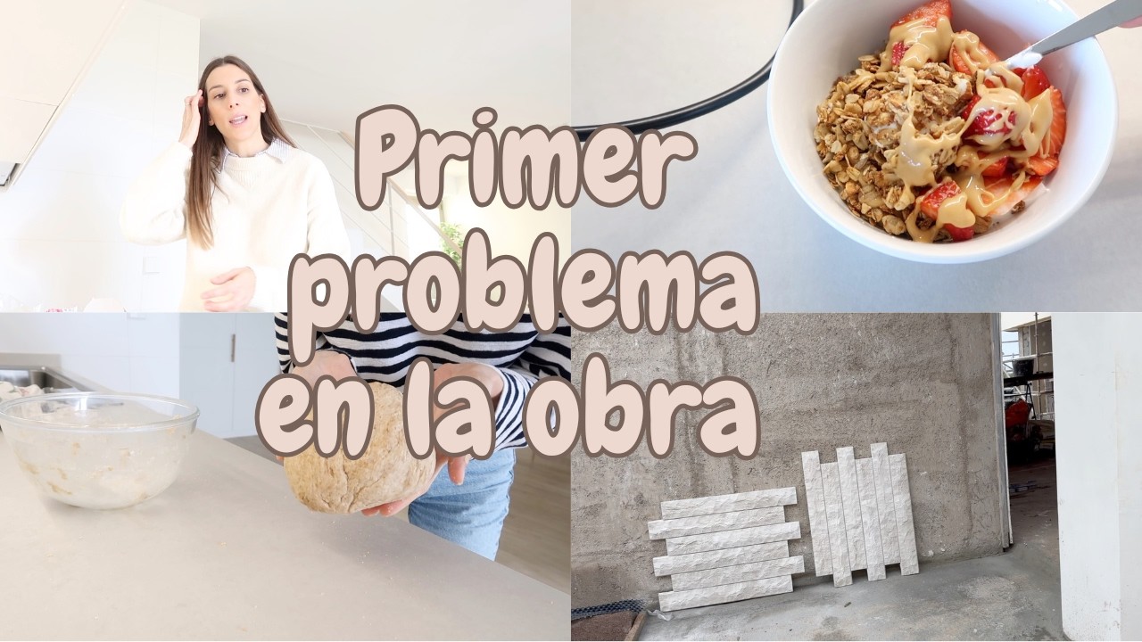 PRIMER PROBLEMA en la OBRA de la CASA NUEVA + RECETA PIZZA CASERA