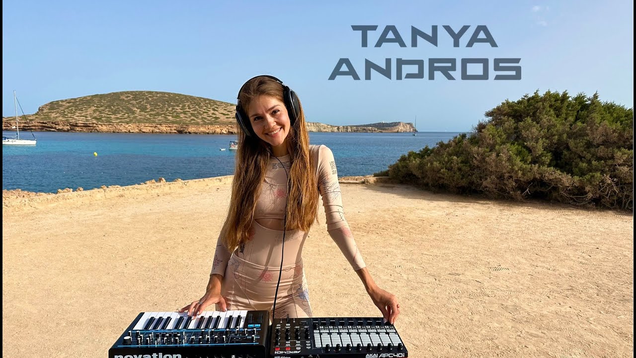 Tanya Andros - Live Performance @ Ibiza, Spain/ 4k Melodic House / Deep House Mix