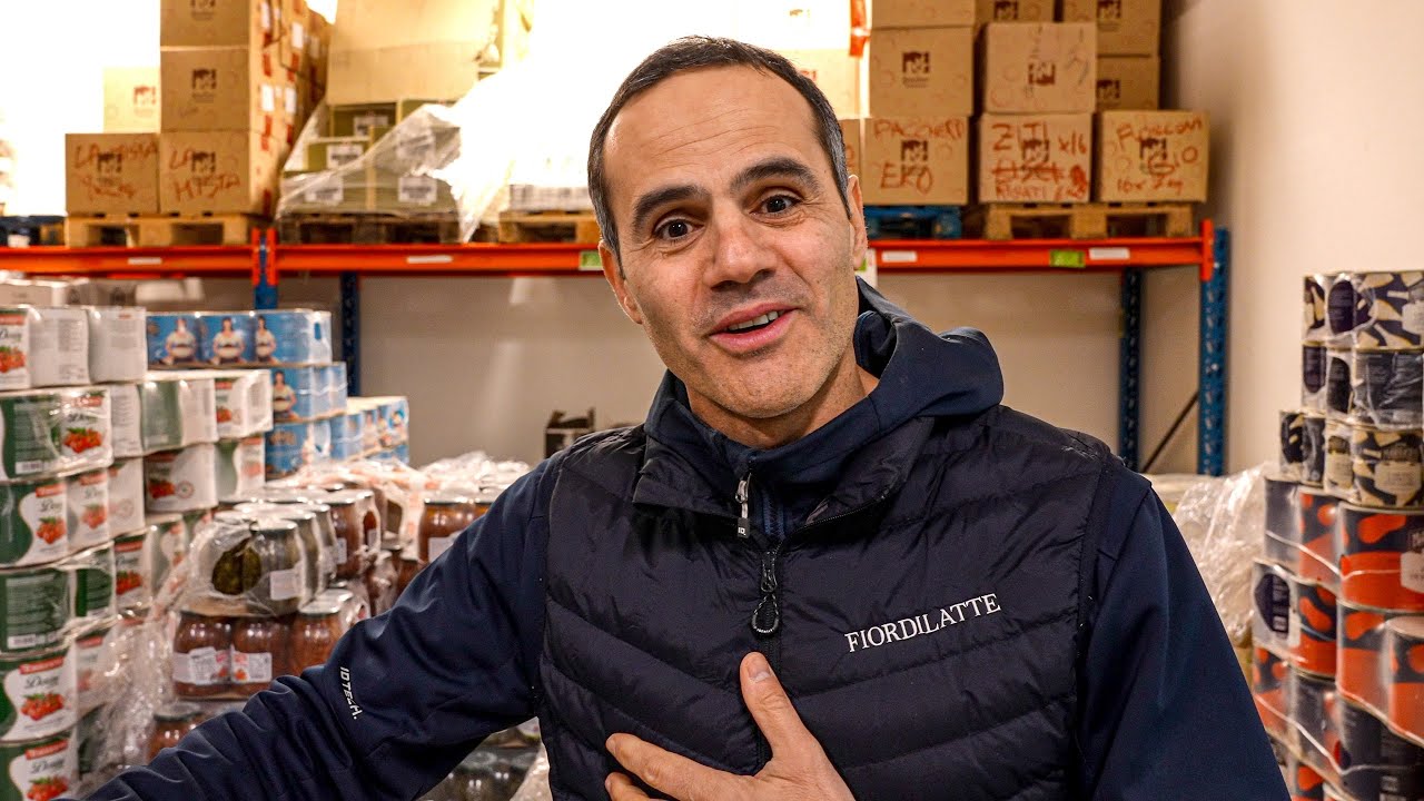 Mannen som kunde tala med tomater | Bes&ouml;ker Fior di Latte | Italiensk grossist