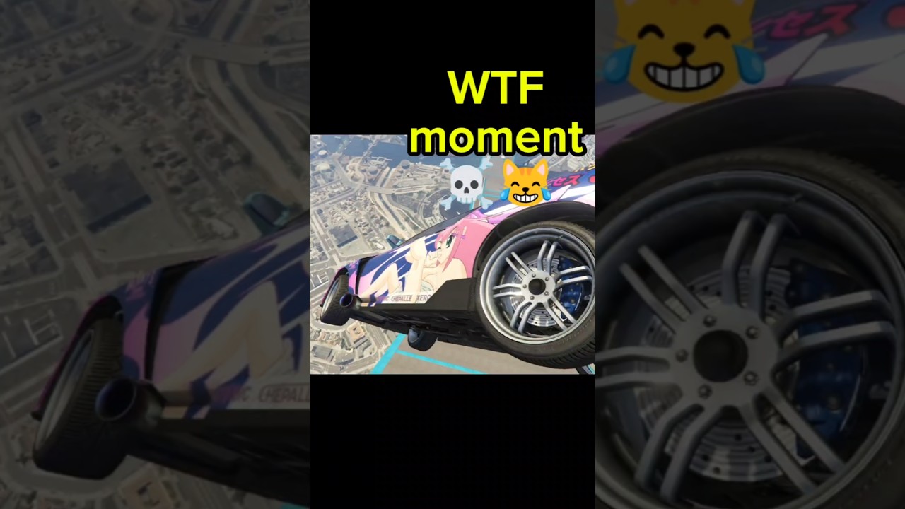 WTF 💀😹 #gta #gta5 #gta6 #stunt #stuntramp #wtf #moments #wtfmoment #rockstargames #modsgta5 #shorts