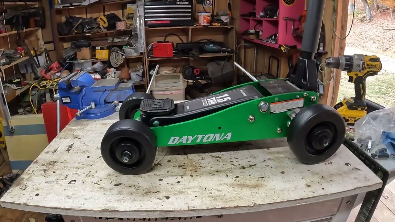 Modifying the Daytona 1.5 ton jack from Harbor Freight