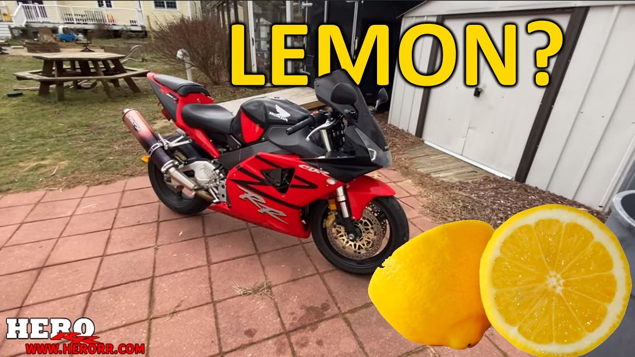У моего нового CBR954RR есть СЕРЬЕЗНЫЕ проблемы (сожаление покупателя)