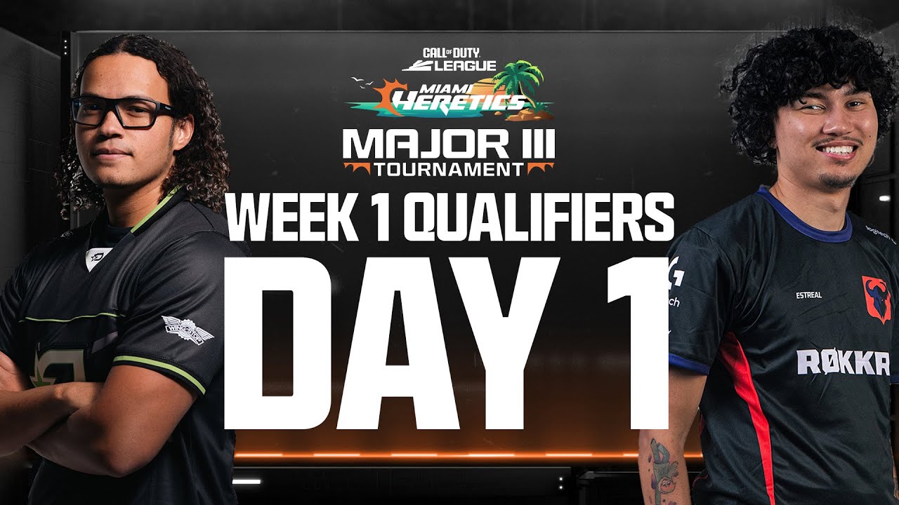 Call of Duty League Major III Qualifiers | Week 1 Day 1
