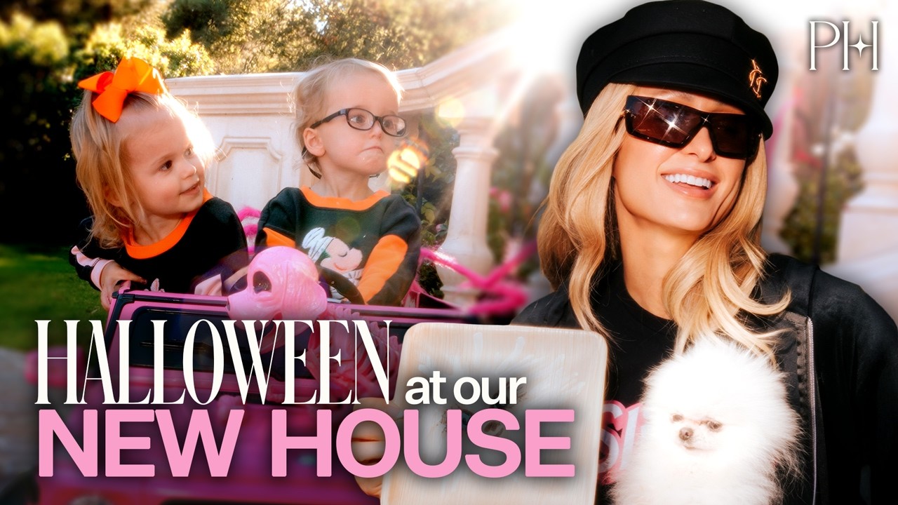 Surprising Phoenix & London With A Halloween Home Makeover Of Our New House | Paris Hilton