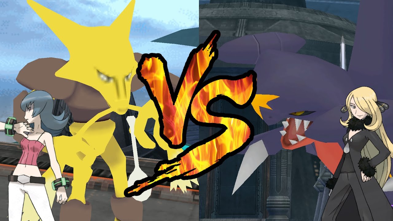Sabrina's Alakazam VS Cynthia's Garchomp - Dissidia 012 Duodecim HD [Mod] Pokemon 1080p
