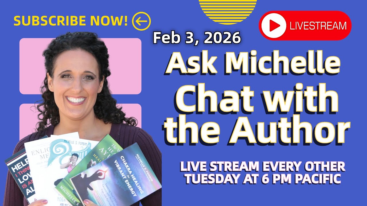 Spiritual Q&A Live with Author Michelle Fondin: Healing, Inner Work, Twin Flames & Energy
