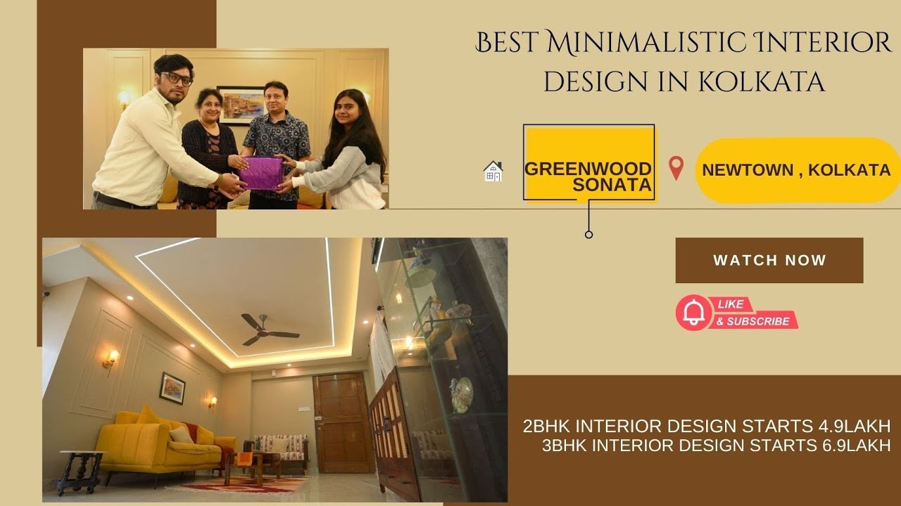 Best Minimalist interior designer in Kolkata | Minimalist interior design ideas | #interiordesign