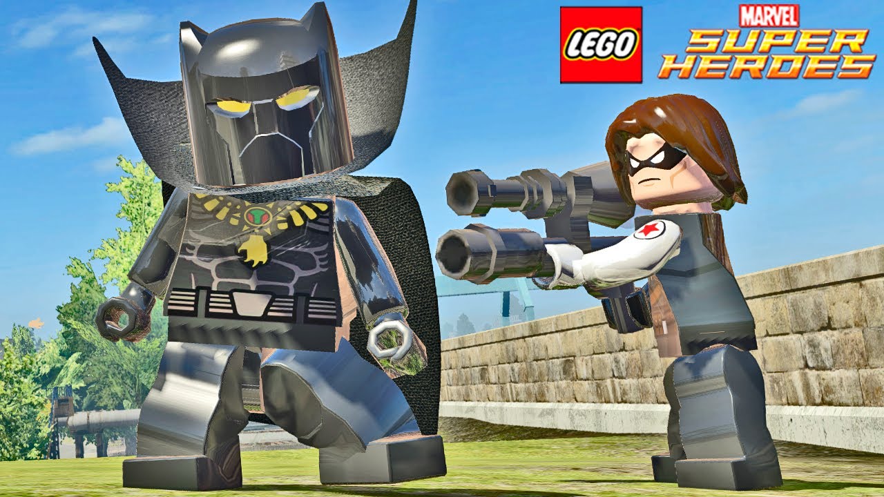 PANTERA NEGRA E SOLDADO INVERNAL no LEGO Marvel Super Heroes PS5 #41