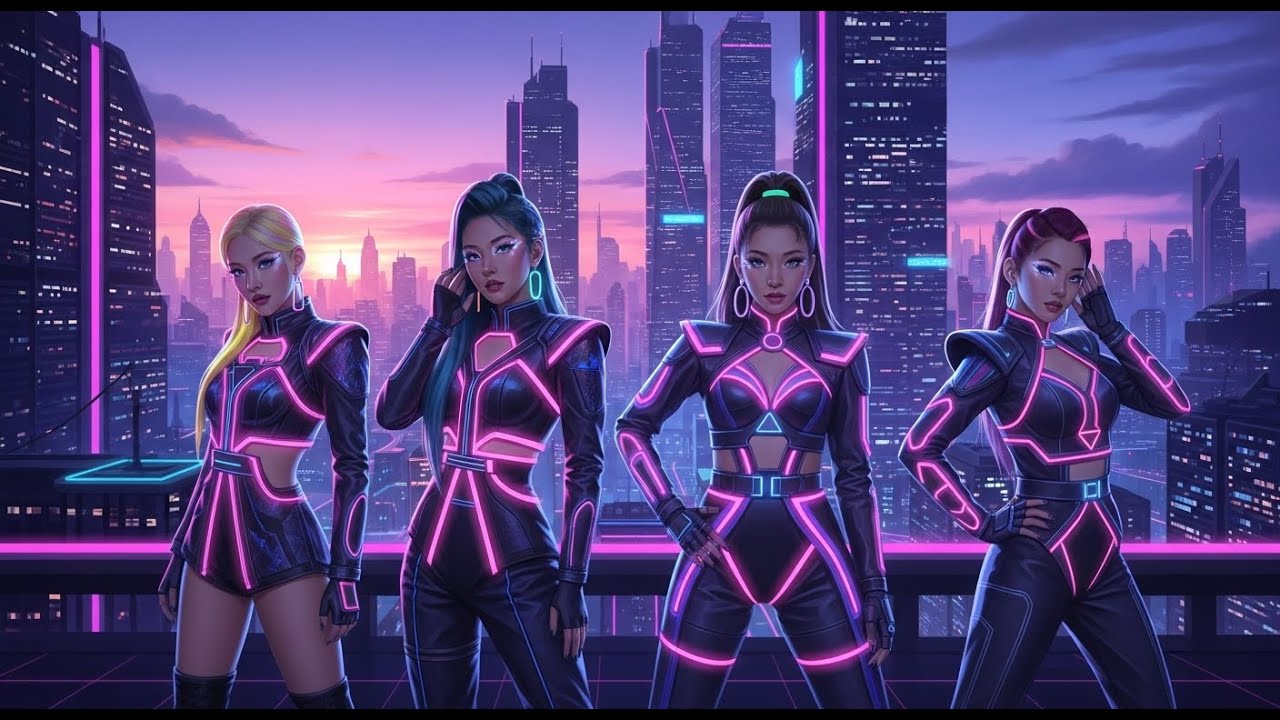 NEON DUSK : THE FIRST WAVE (1st Mini Album) | K-pop Girl Group Concert Album