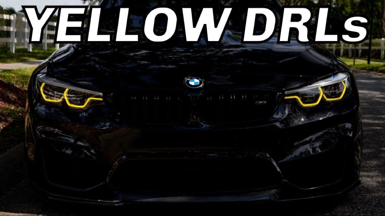 КАК УСТАНОВИТЬ ЖЕЛТЫЕ МОДУЛИ ДХО CSL НА ВАШ BMW! (F80 M3 F82 M4)