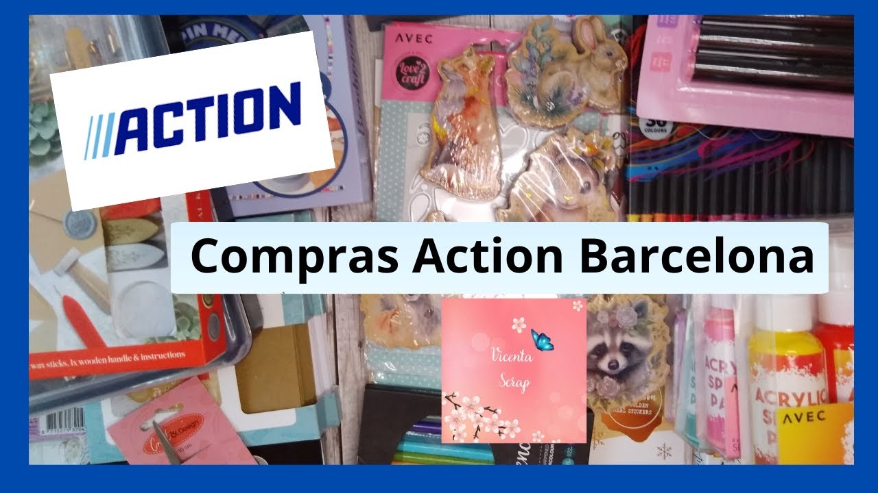 Action Barcelona and Sabadell shopping haul/#haul#action#scrap#fürdich