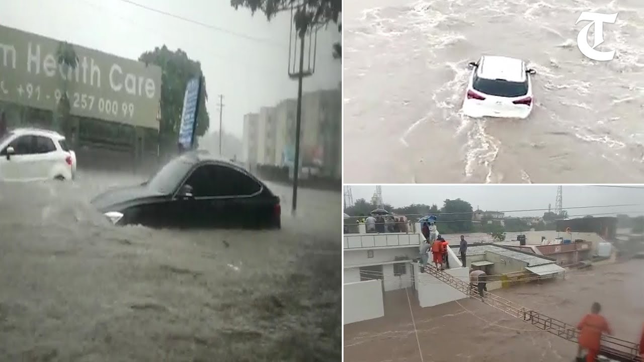 Gujarat rains: 3 dead, several relocated in Saurashtra; NDRF, SDRF teams, IAF choppers deployed