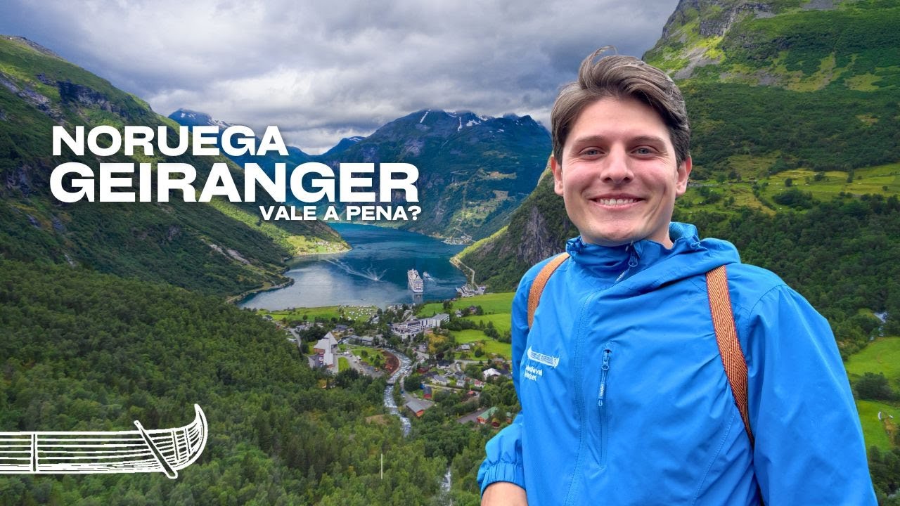 Vale a pena visitar Geiranger em um dia? Dica imperdível saindo de Ålesund ! ⛰️🇳🇴